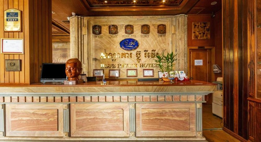 Blue River Hotel Phnom Penh Bagian luar foto